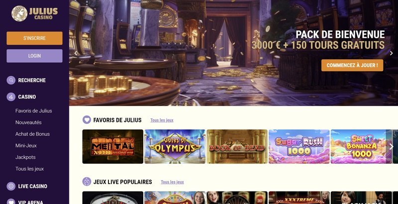 Qu’est‑ce que Julius Casino ? Casino julius à France